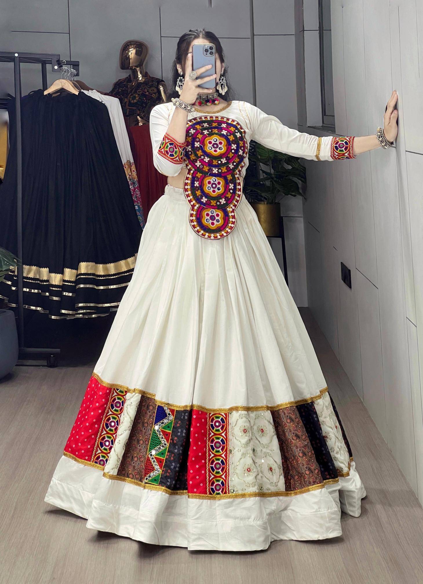 Vaayroo Cotton Latest lehenga choli designs